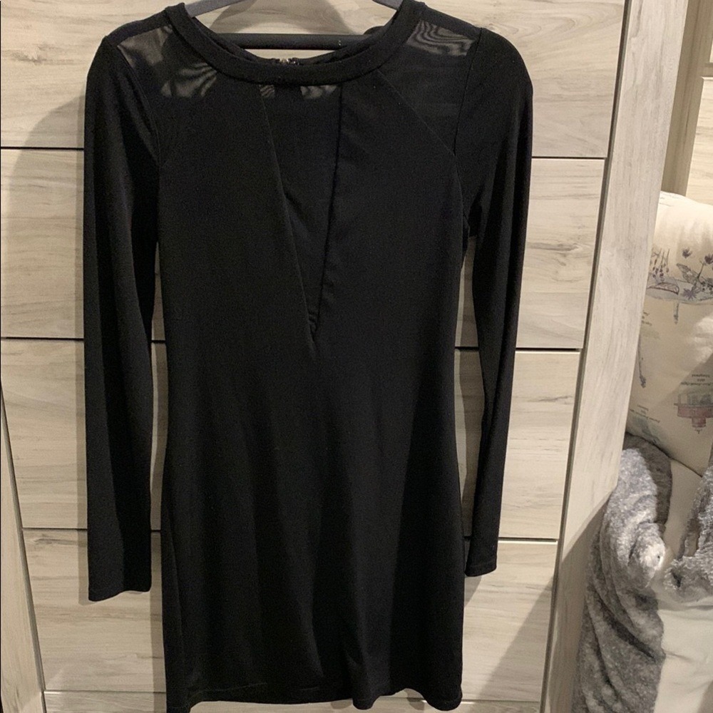 Express Black Mini Dress